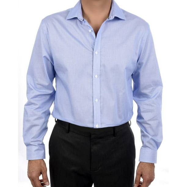 Tommy Hilfiger Mens Dress Shirt Slim Fit Non Iron Stripe 